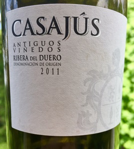 Ribera del Duero Casajus Antiguous Vinedos 2011